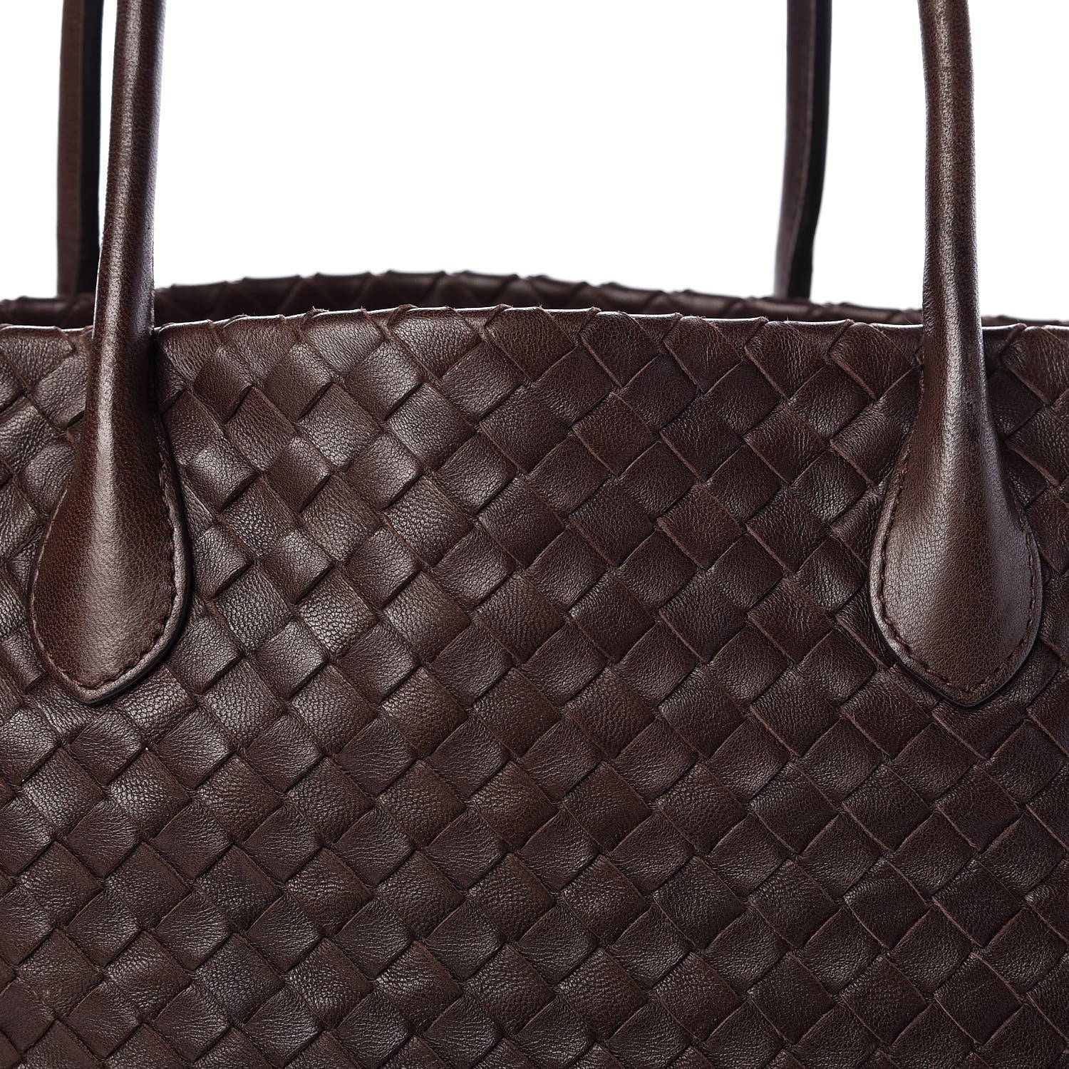 Bottega Veneta Nappa Intrecciato Tote Ebano 9 of 14