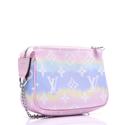Louis Vuitton Monogram Escale Mini Pochette Accessories Pastel 3 of 10