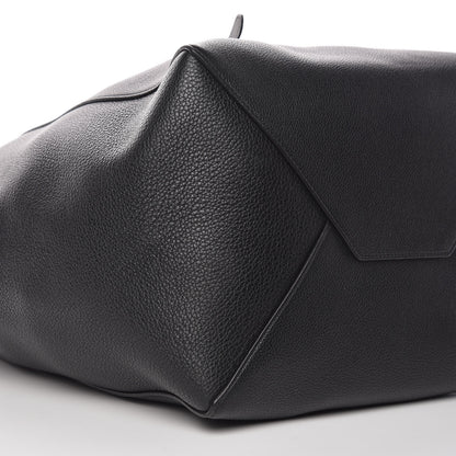 Celine Soft Grained Calfskin Medium Belt Cabas Phantom Black 5 of 8