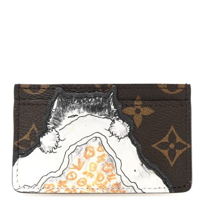Louis Vuitton Monogram Travels With Grace Coddington Card Holder 2 of 14