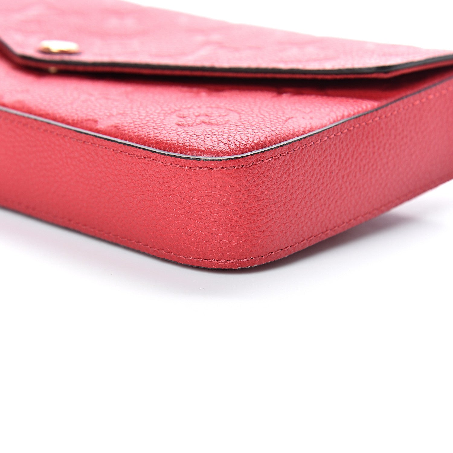 Louis Vuitton Empreinte Pochette Felicie Chain Wallet Cherry 11 of 13