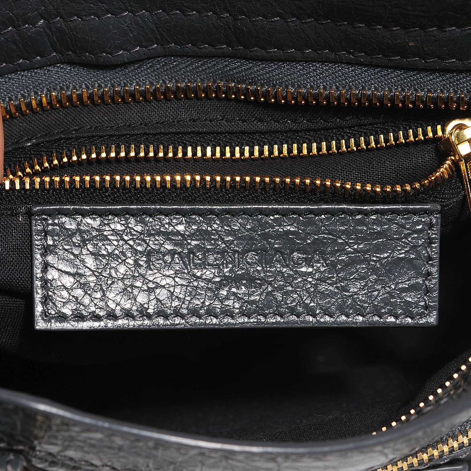 Balenciaga Agneau Giant 12 Gold Hardware Mini City Gris Fossile 12 of 14