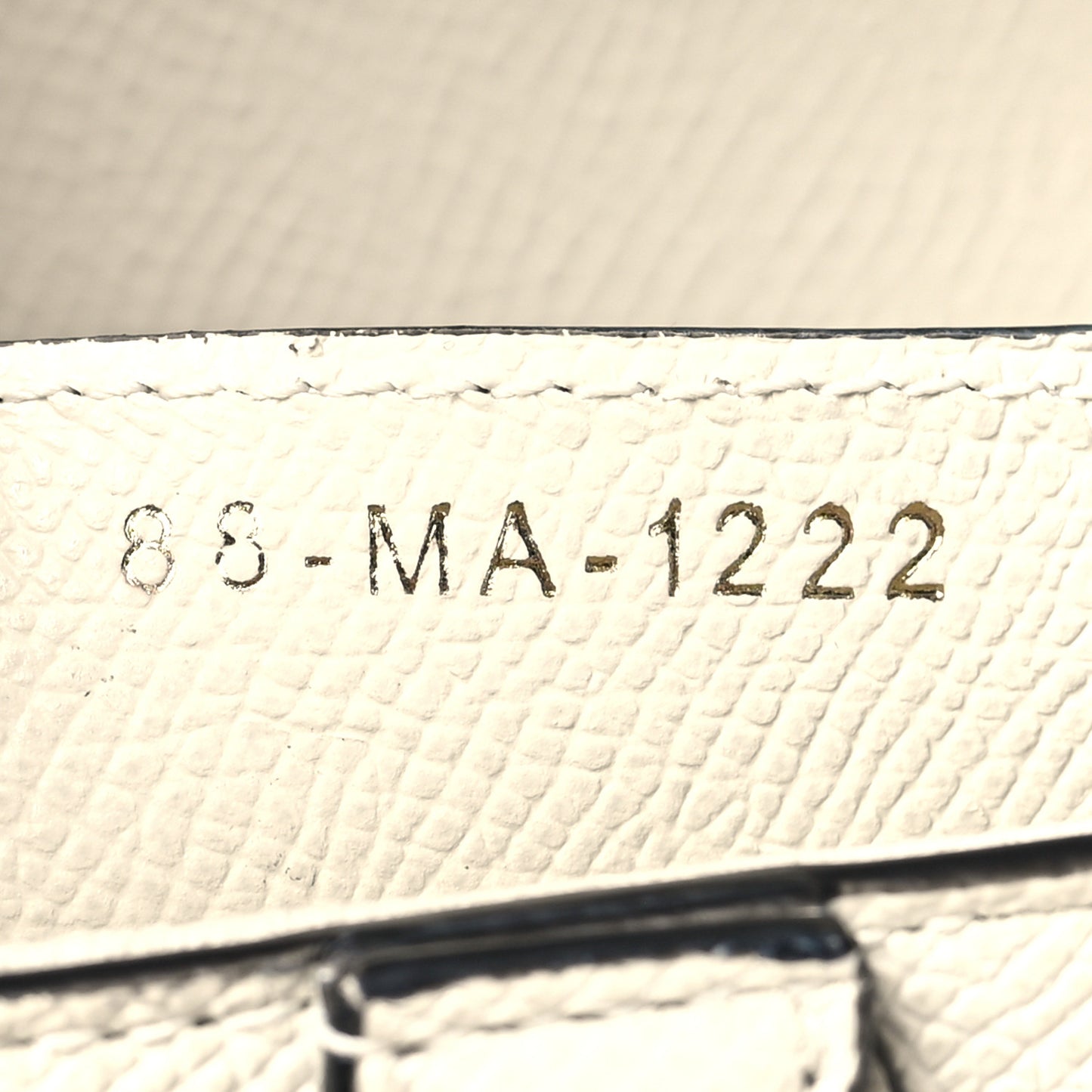 Grained Calfskin Saddle Bag With Strap Latte