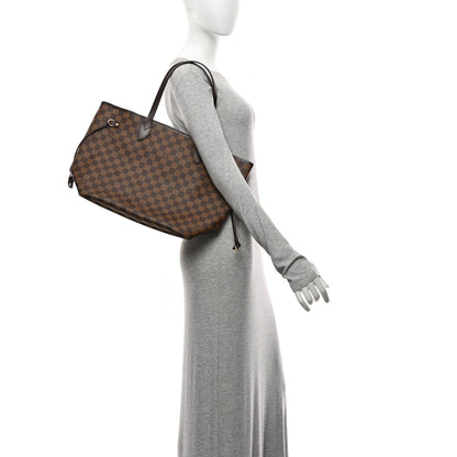Louis Vuitton Damier Ebene Neverfull MM 2 of 10