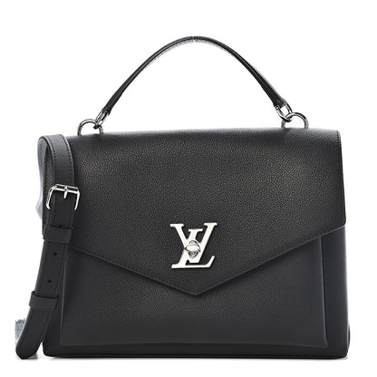 Louis Vuitton Soft Calfskin My Lockme Top Handle Black 1 of 12