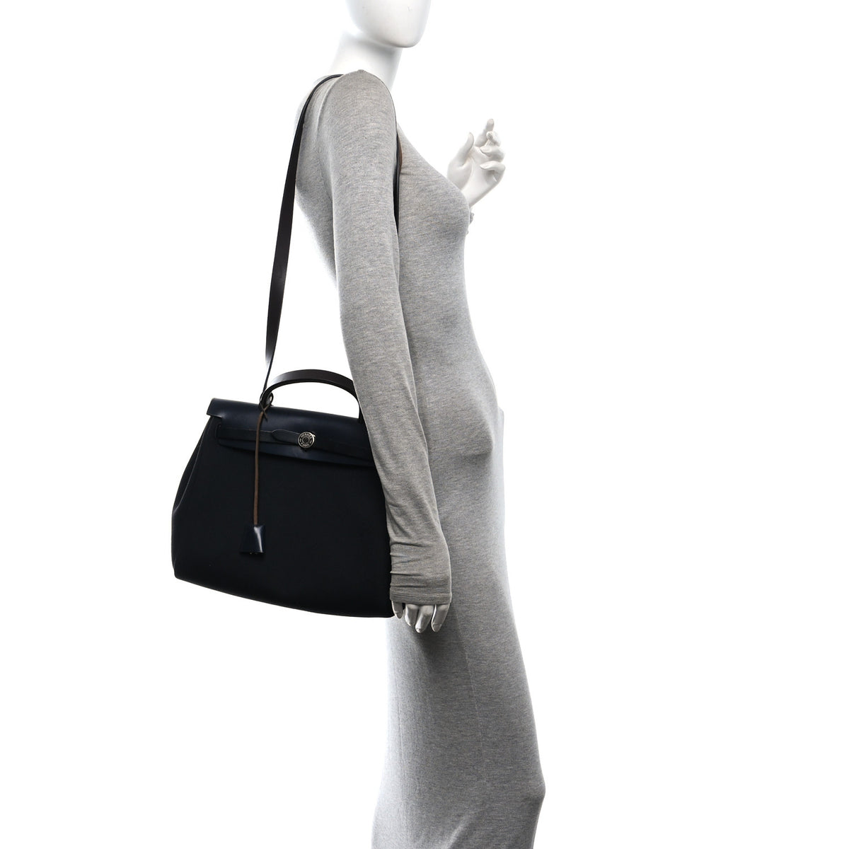 Military Toile Vache Hunter Herbag Zip Retourne 31 PM Black Bleu Indigo Ebene