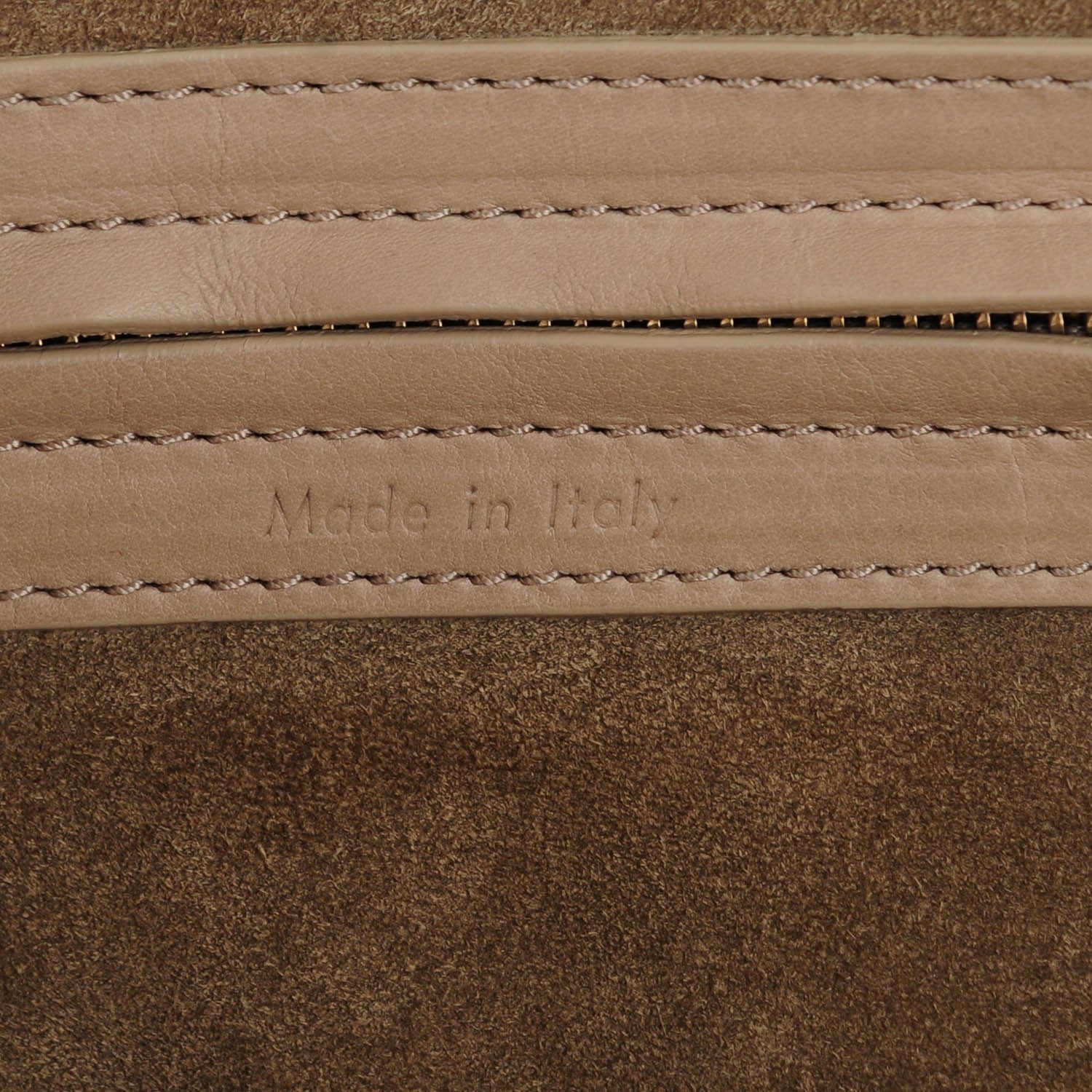 Celine Supple Calfskin Medium Phantom Luggage Light Khaki 6 of 8