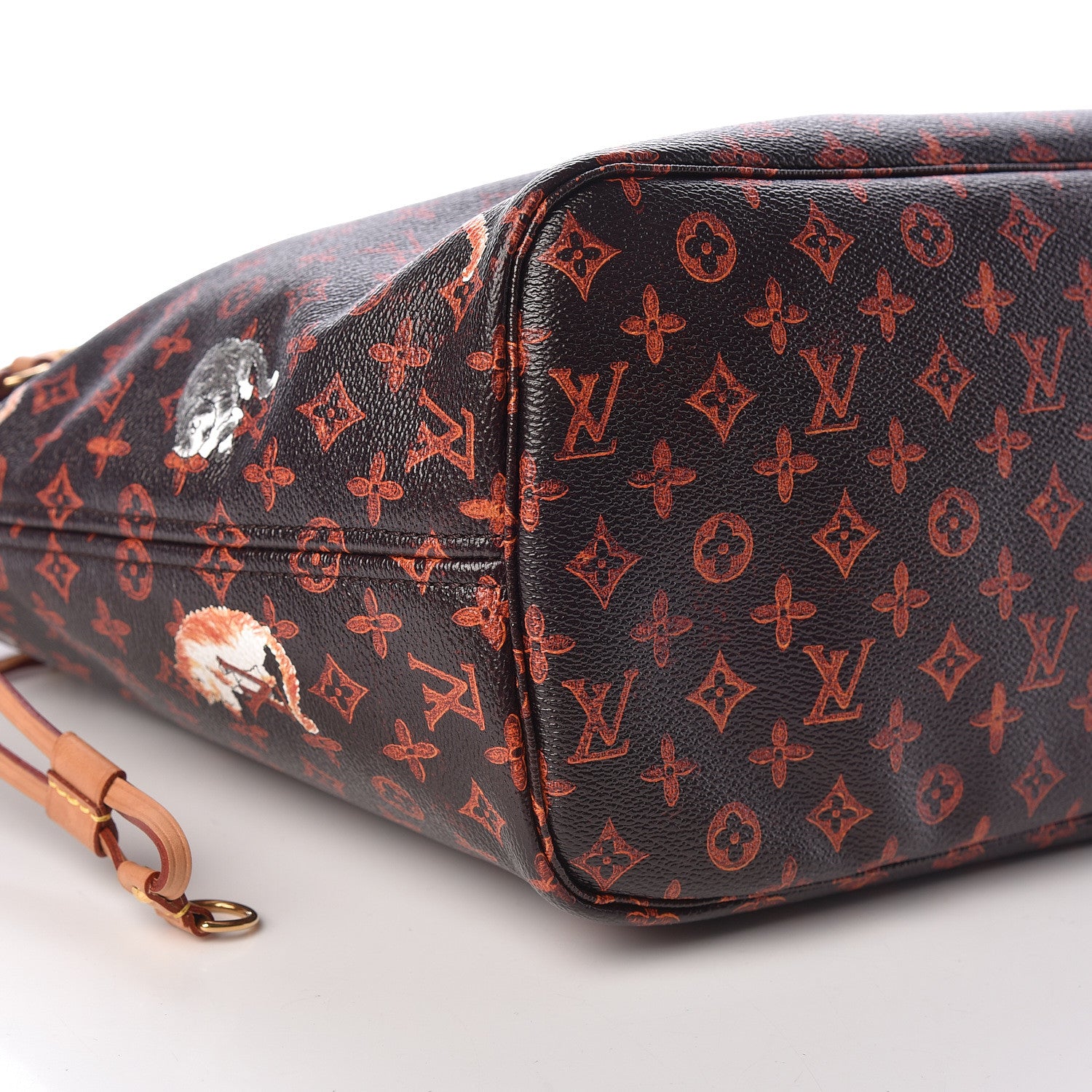 Louis Vuitton Catogram Neverfull MM Marron 11 of 15
