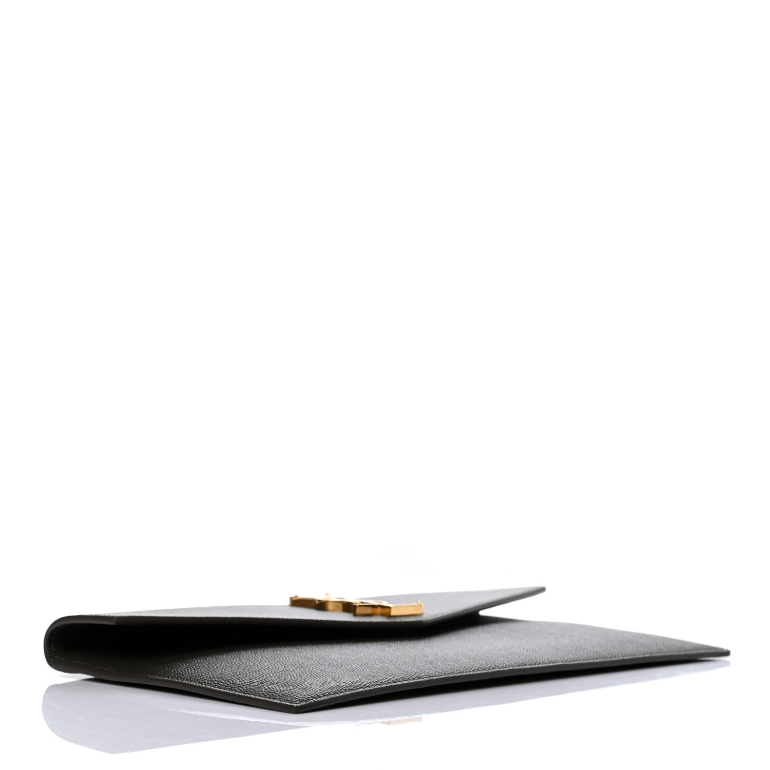 Saint Laurent Grain De Poudre Uptown Pouch Pebble 4 of 7