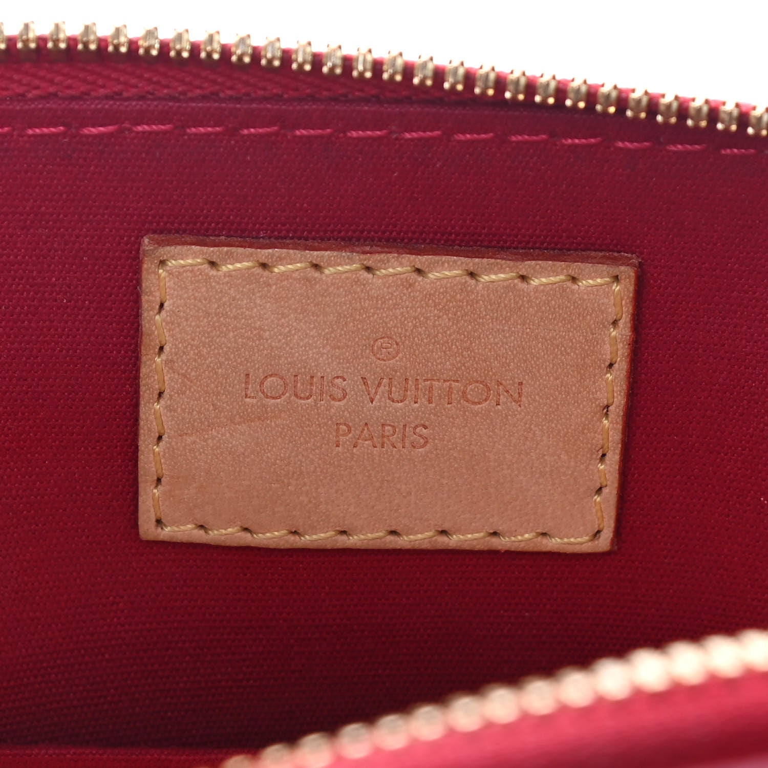 Louis Vuitton Vernis Alma BB Cherry 6 of 10