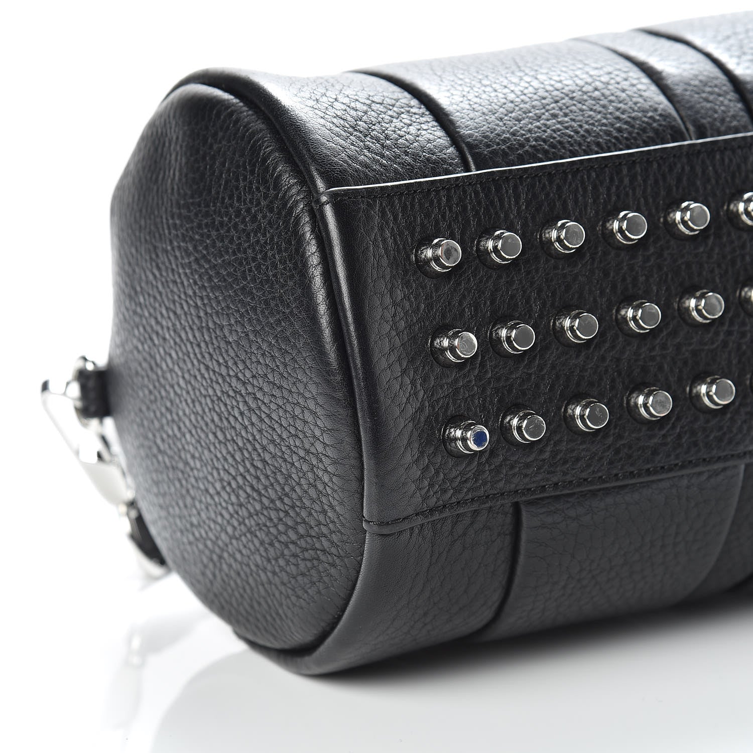 Alexander Wang Pebbled Lambskin Mini Rockie Black Rhodium Hardware 6 of 20