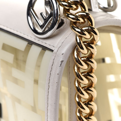 Fendi TPU FF Vitello Century F is Fendi Small Kan I Shoulder Bag White 20 of 23