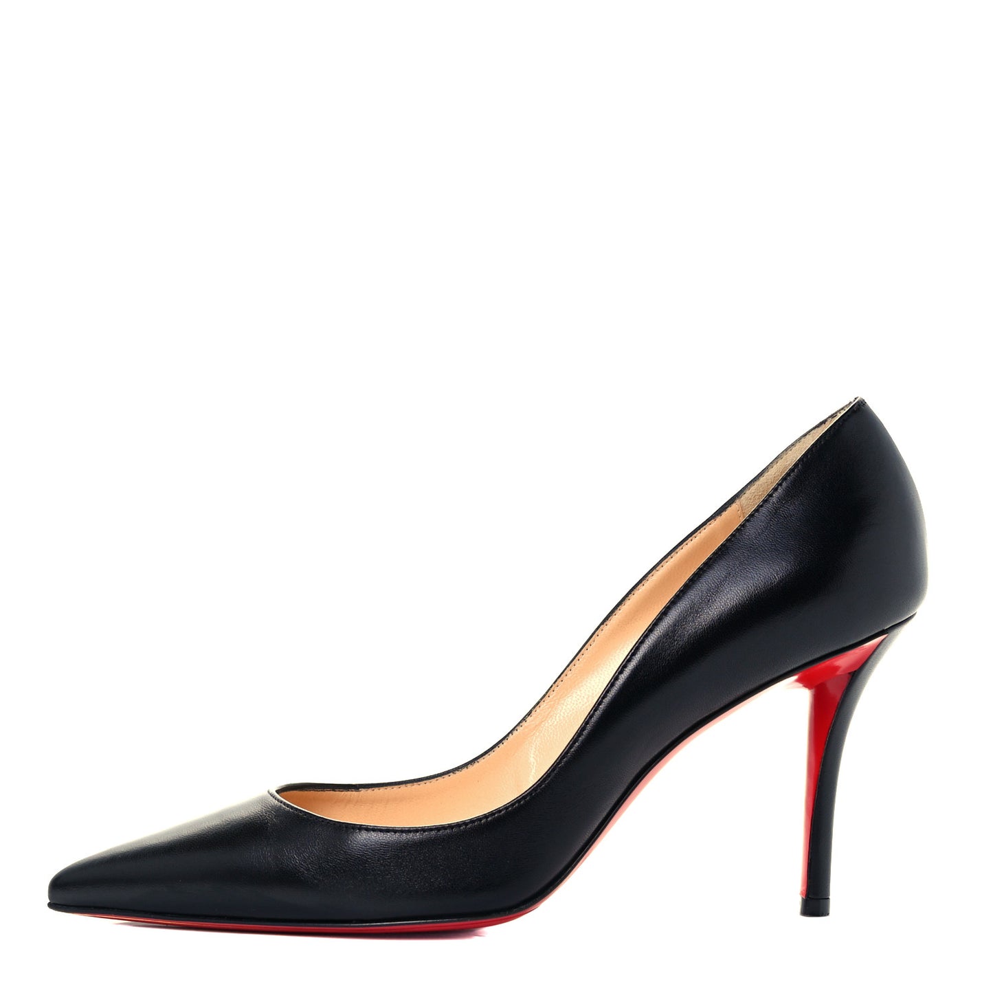 Shiny Nappa Apostrophy 85 Pumps 38.5 Black