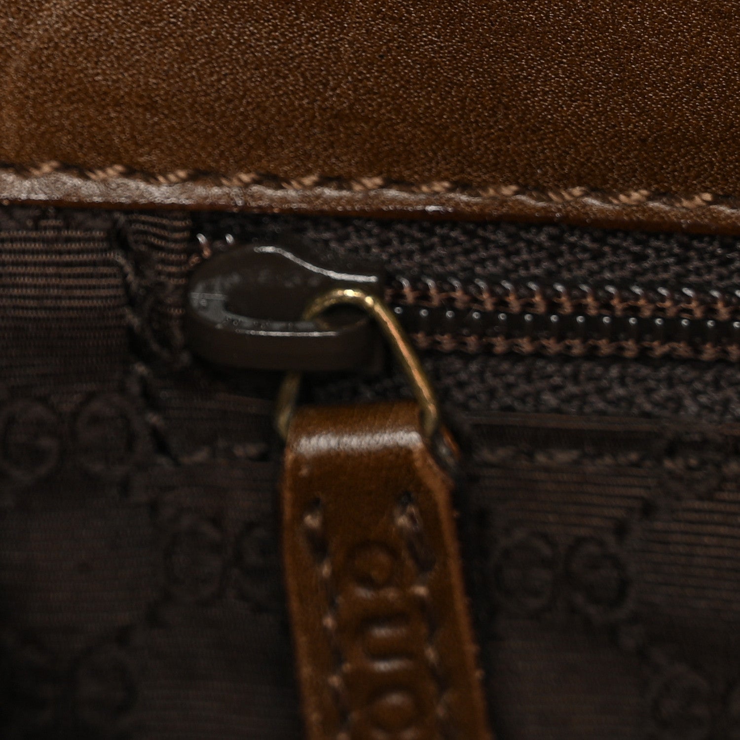 Gucci Calfskin Hobo Bag Brown 15 of 16