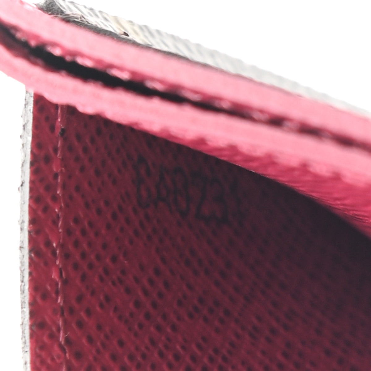 Monogram Card Holder Fuchsia