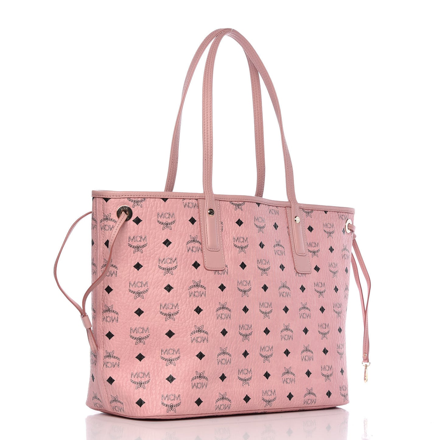Visetos Medium Liz Reversible Shopper Tote Soft Pink
