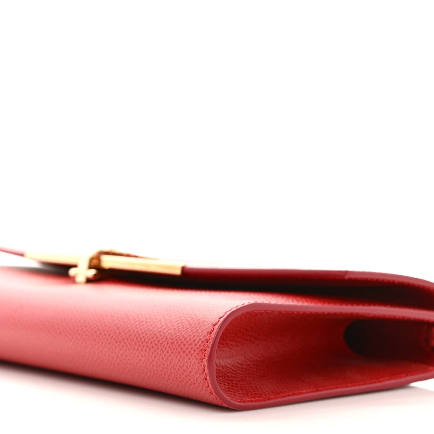 Salvatore Ferragamo Hammered Calfskin Mini Gancini Icona Bag Lipstick 8 of 10