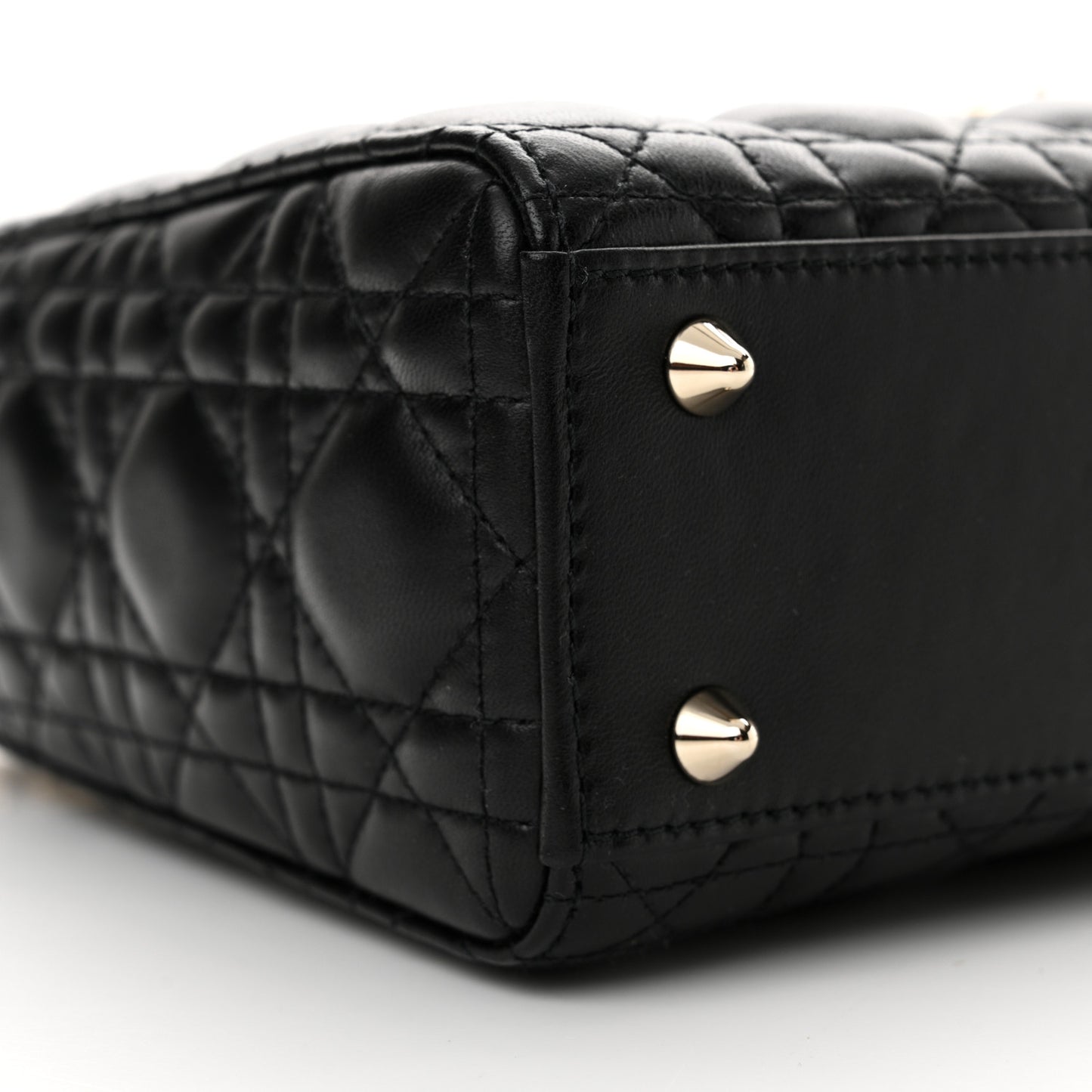 Lambskin Cannage Small My ABCDior Lady Dior Black
