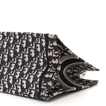 Christian Dior Oblique Medium Book Tote Blue Multicolor 9 of 10