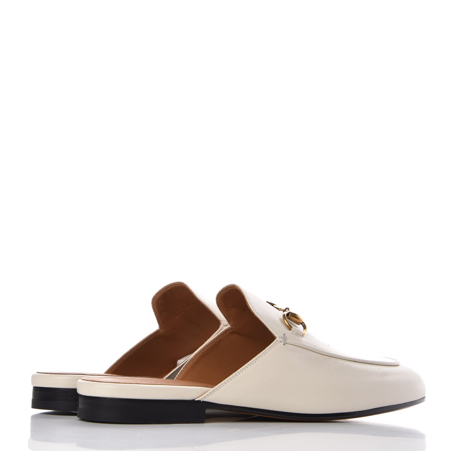 Gucci Malaga Kid Womens Princetown Slippers 37 Mystic White 4 of 9