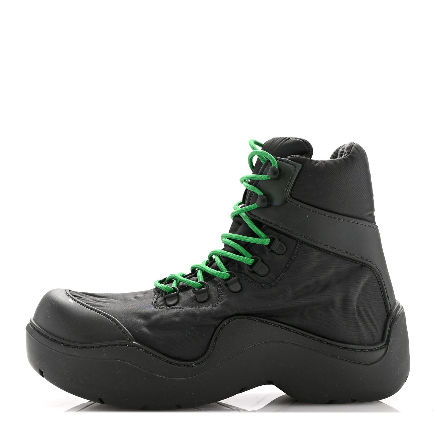 Technical Fabric Rubber Puddle Bomber Boots 43 Black Grass