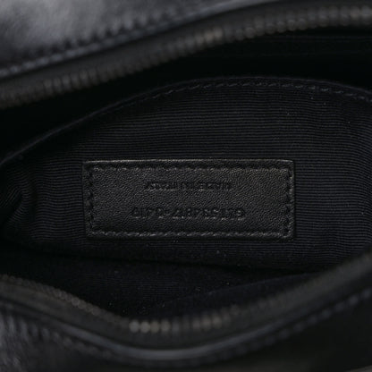 Saint Laurent Calfskin Matelasse Monogram Lou Belt Bag Black 7 of 9