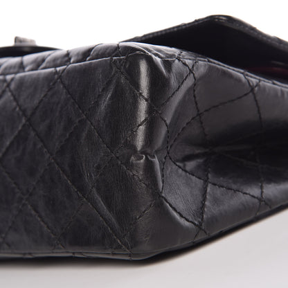 Chanel Aged Calfskin Quilted 2.55 Reissue 226 Flap Black 10 of 11