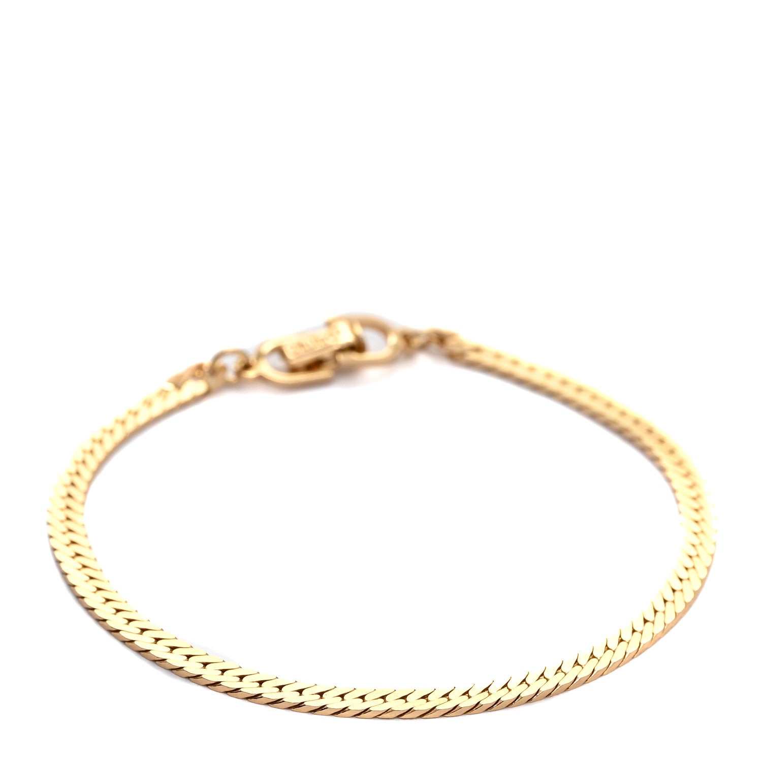 Christian Dior D Bracelet Gold 1 of 5