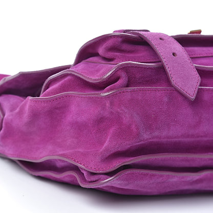 Proenza Schouler Suede Medium PS1 Satchel Grape 11 of 15