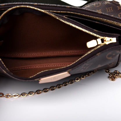Louis Vuitton Monogram Multi Pochette Accessories Kaki 6 of 14