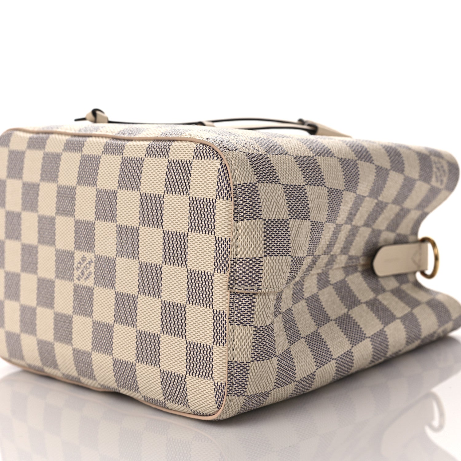 Louis Vuitton Damier Azur Braided Neonoe BB Pink 9 of 10