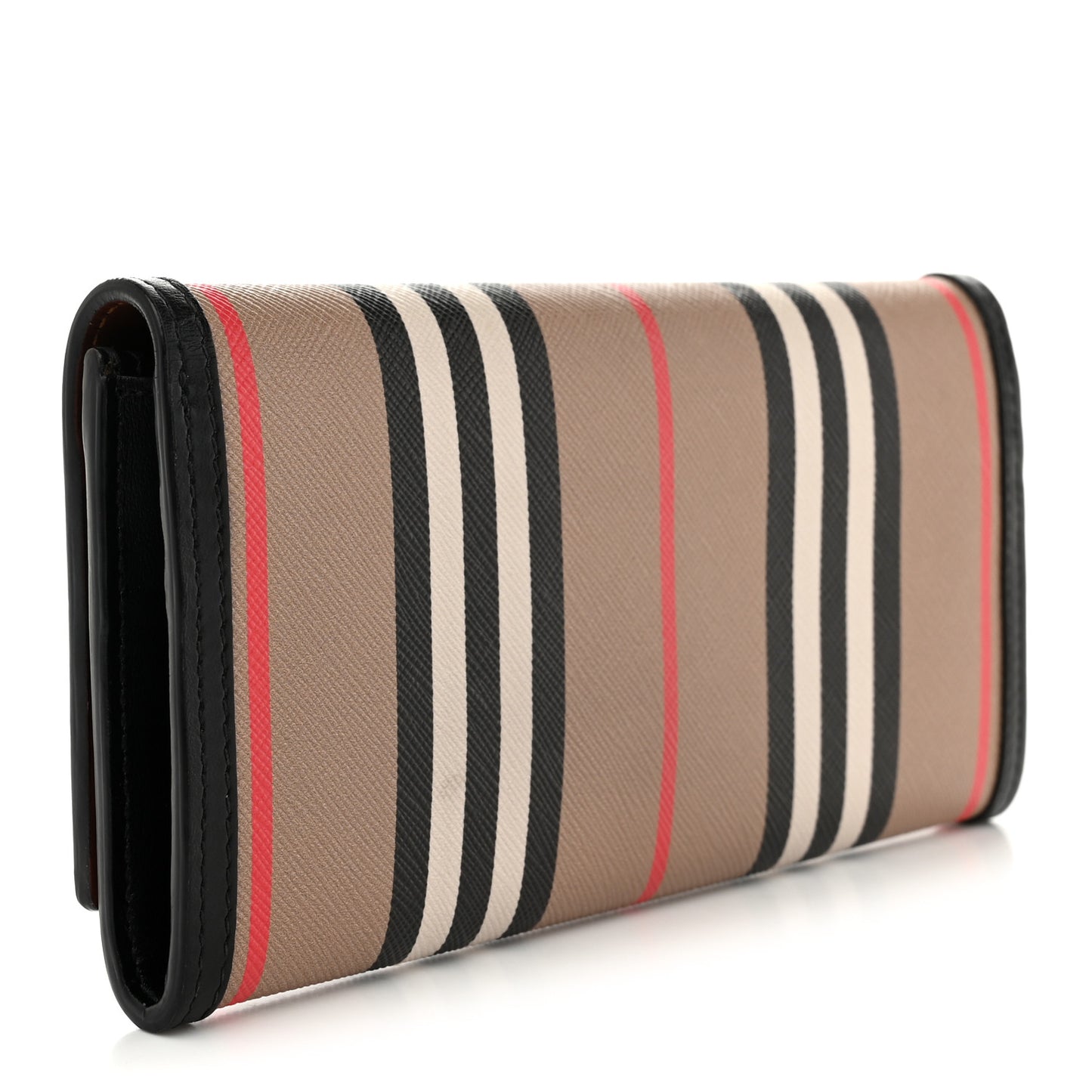 E-Canvas Icon Stripe Halton Continental Wallet Archive Beige