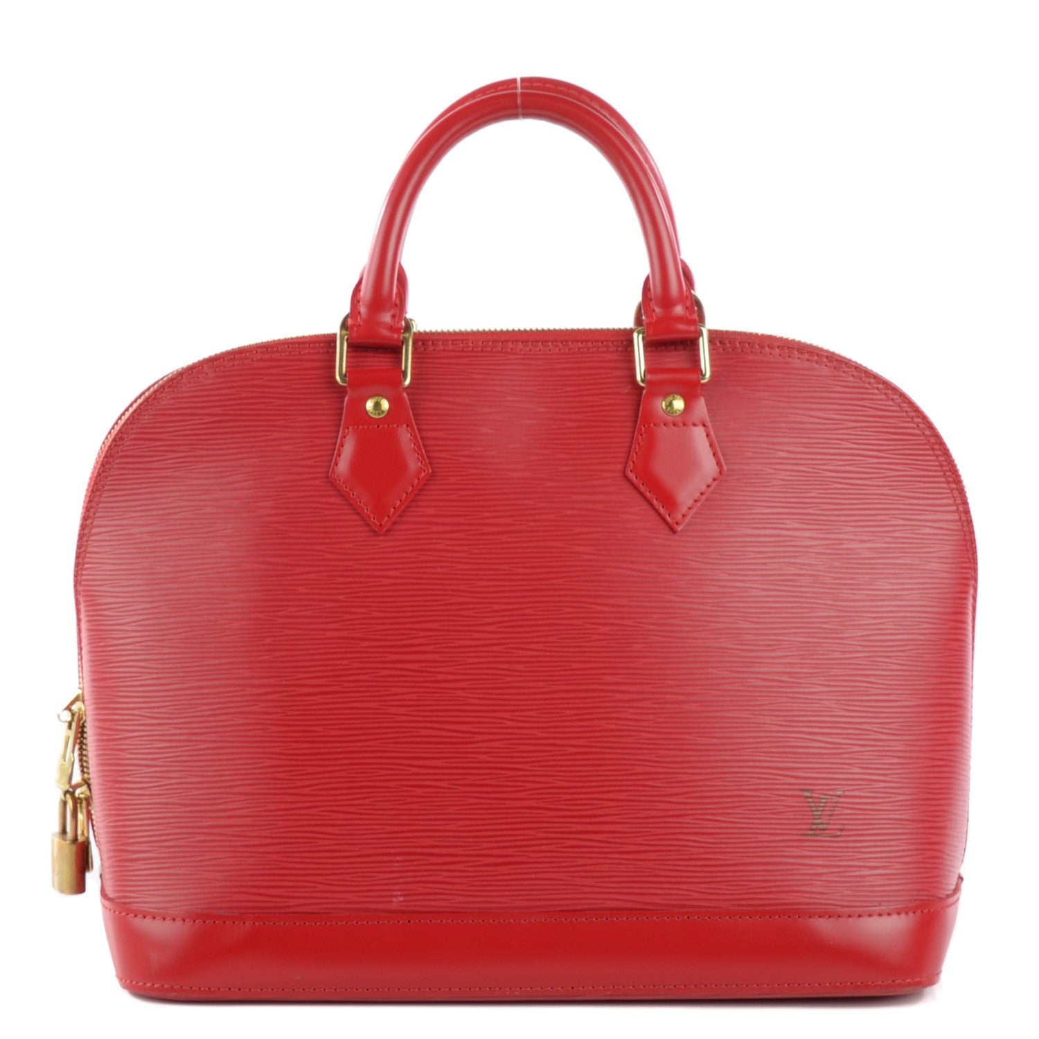 Louis Vuitton Epi Alma MM Carmine 1 of 9