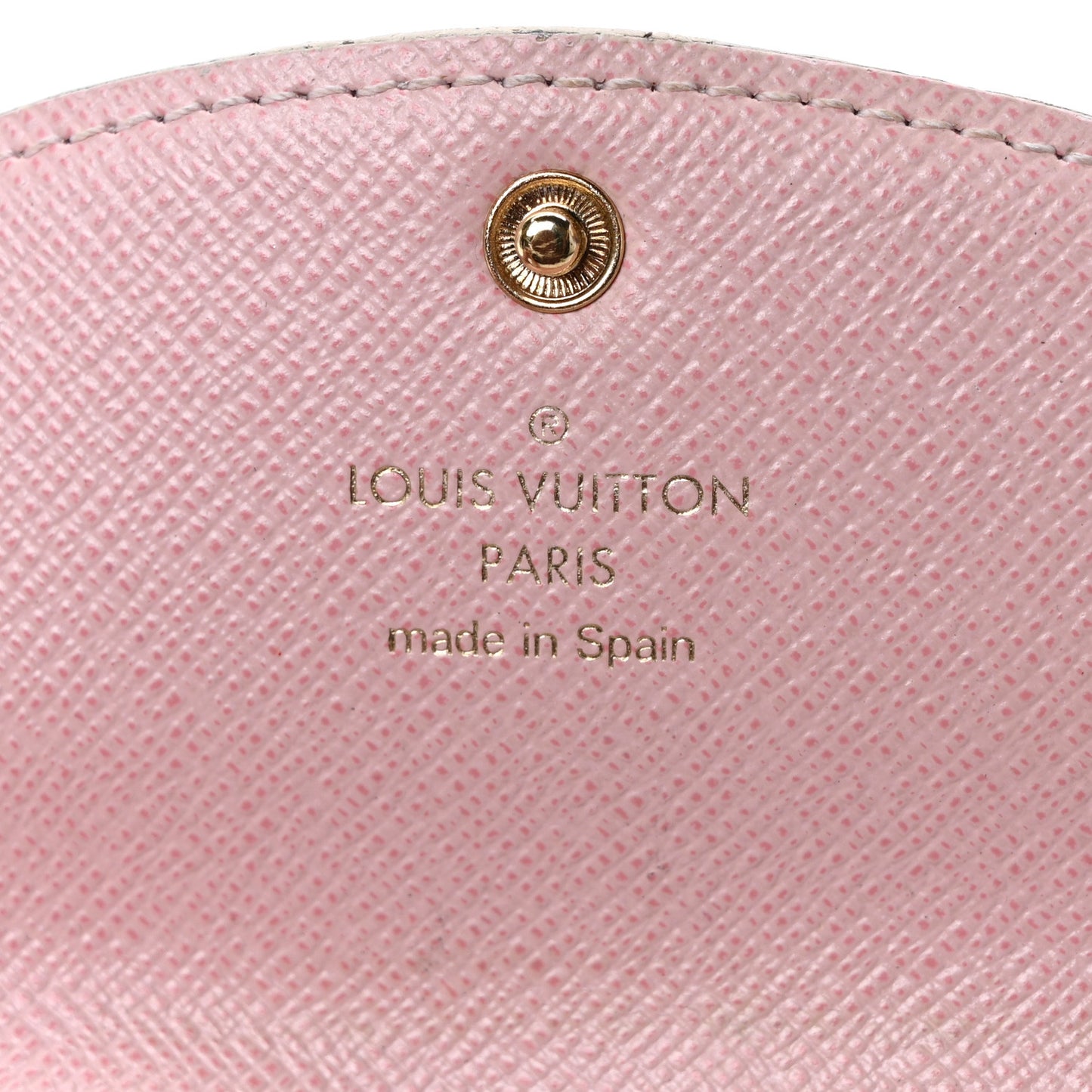 Damier Azur Rosalie Coin Purse Rose Ballerine