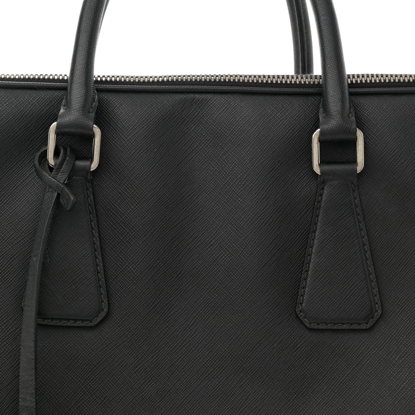 Saffiano Travel Briefcase Black