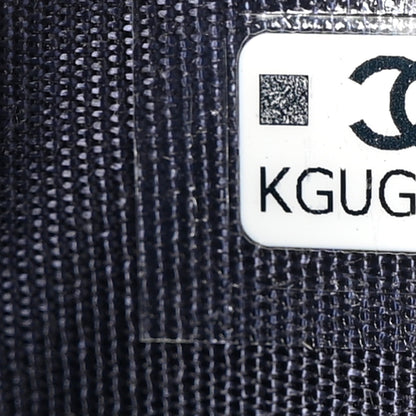 Chanel Caviar Quilted Card Holder Blue 8 of 8