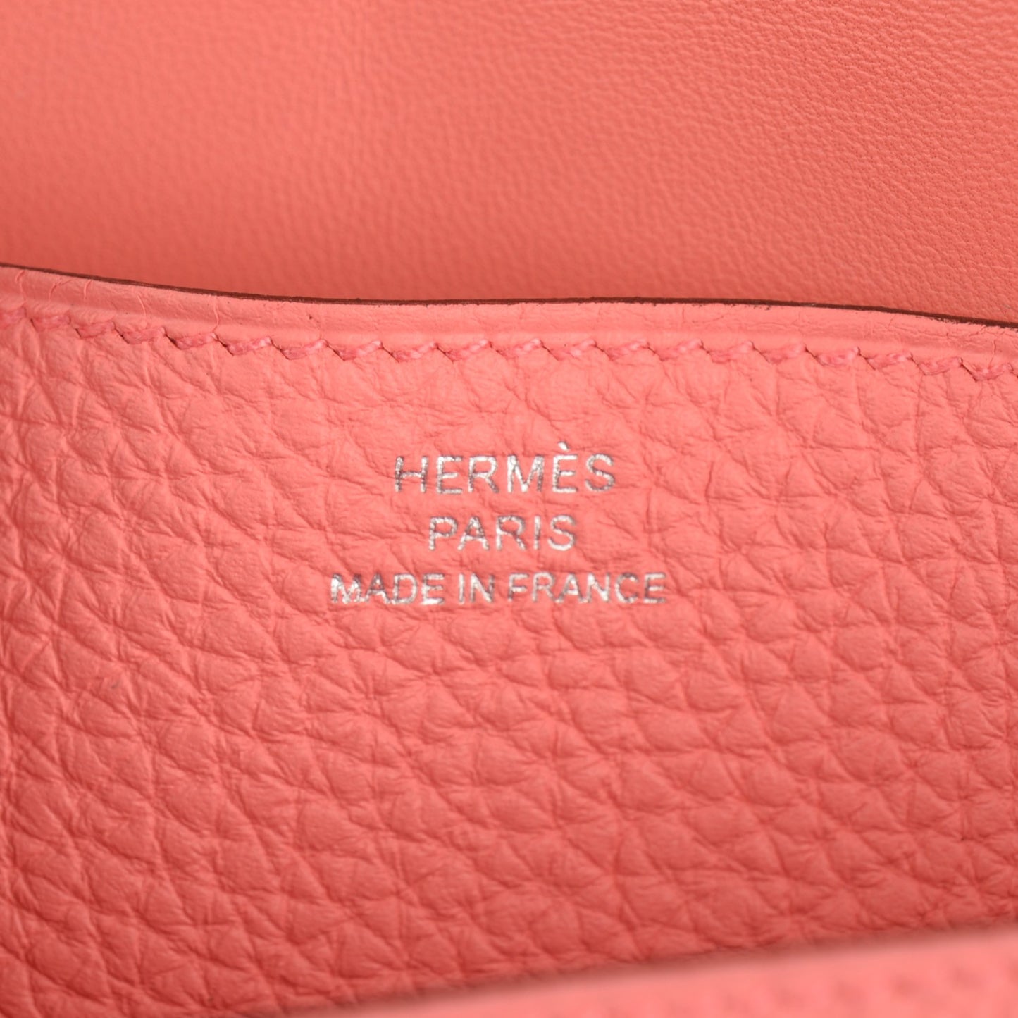 Togo Dogon Recto Verso Wallet Rose Candy