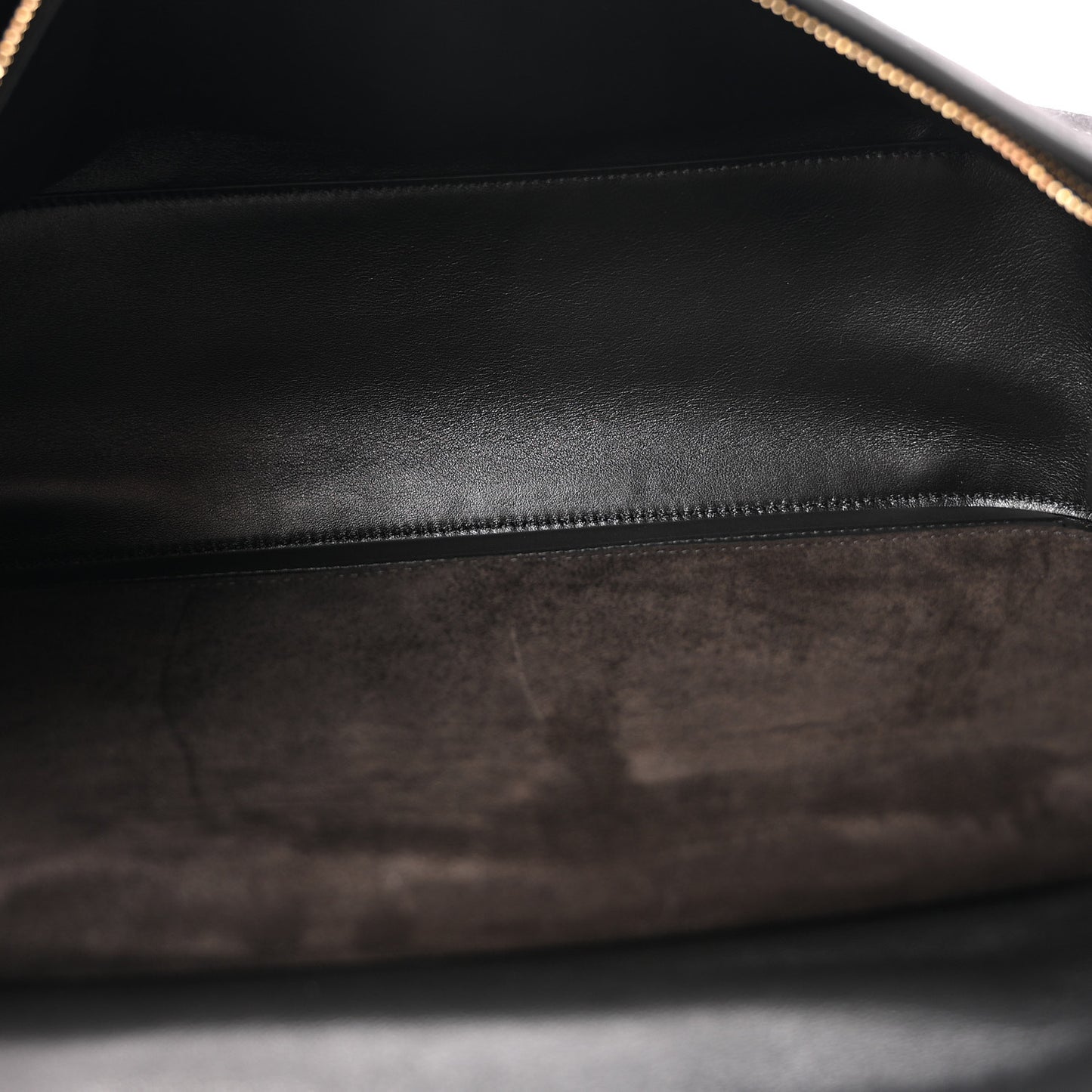 Suede Calfskin Small Souplissimo Maxi Flap Black
