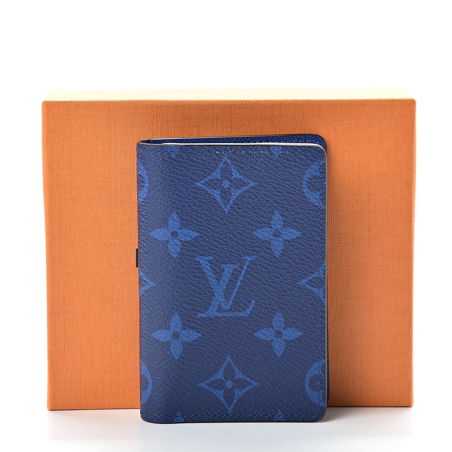 Louis Vuitton Monogram Taiga Pocket Organizer Cobalt 8 of 8