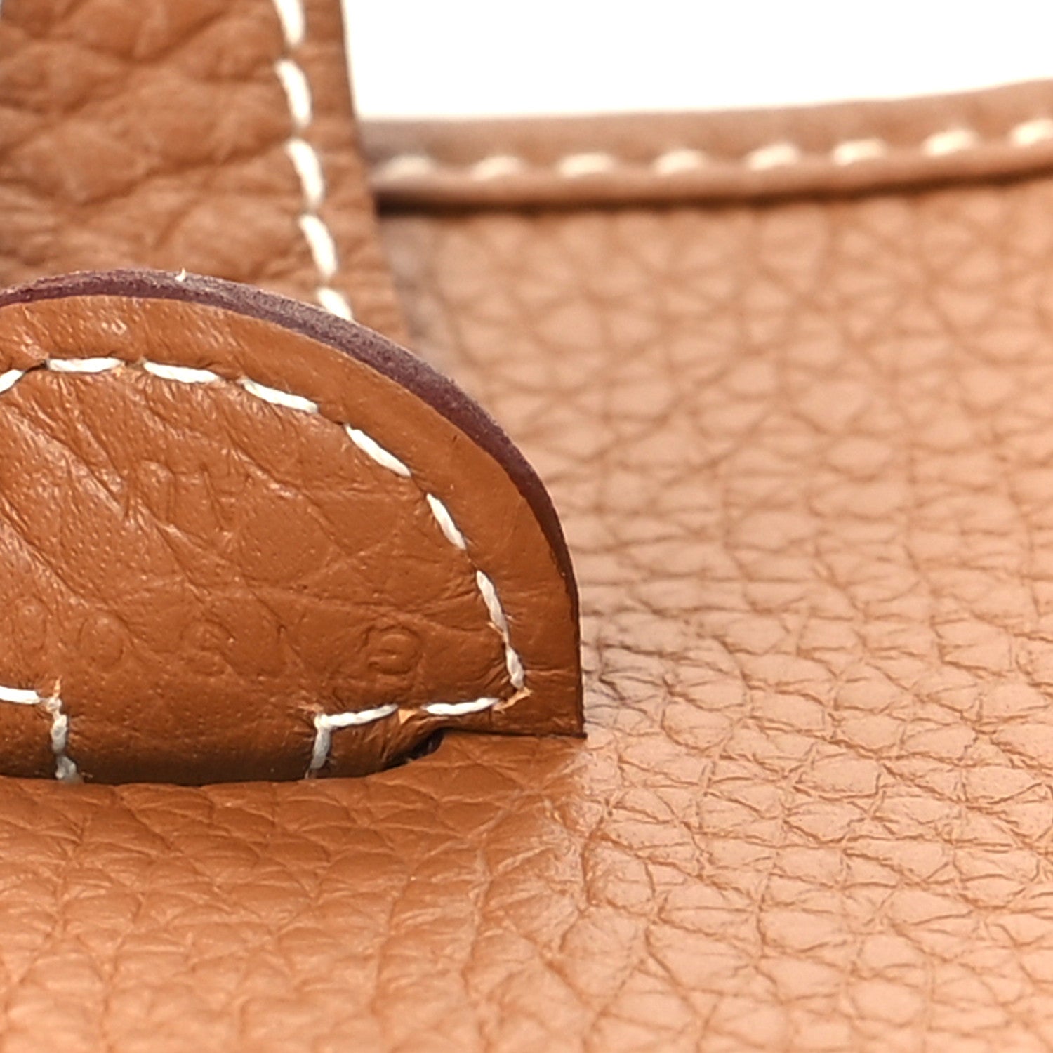 Hermes Taurillon Clemence Evelyne 23 Poche III Gold 7 of 11