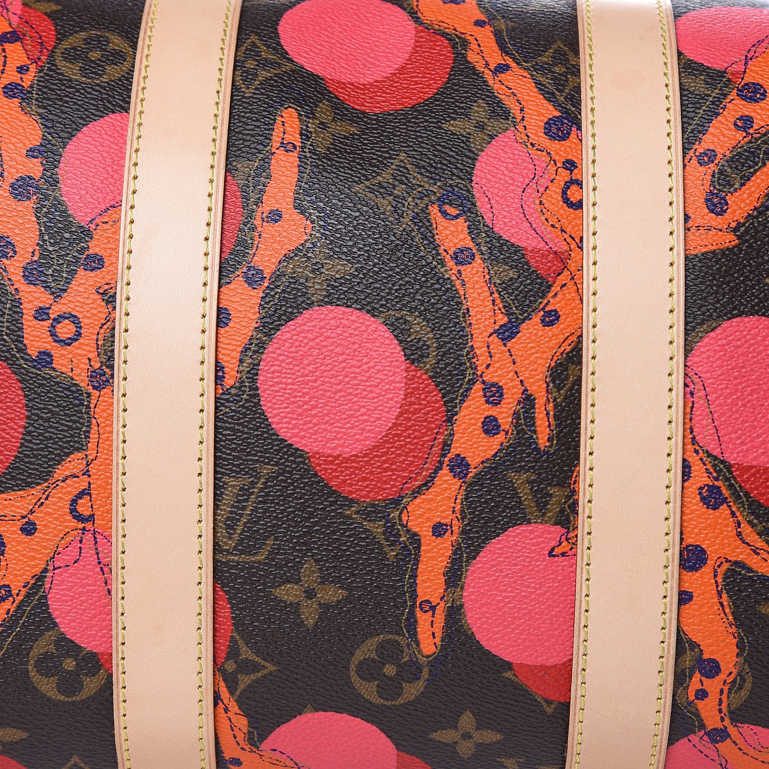 Louis Vuitton Monogram Ramages Keepall Bandouliere 45 11 of 14