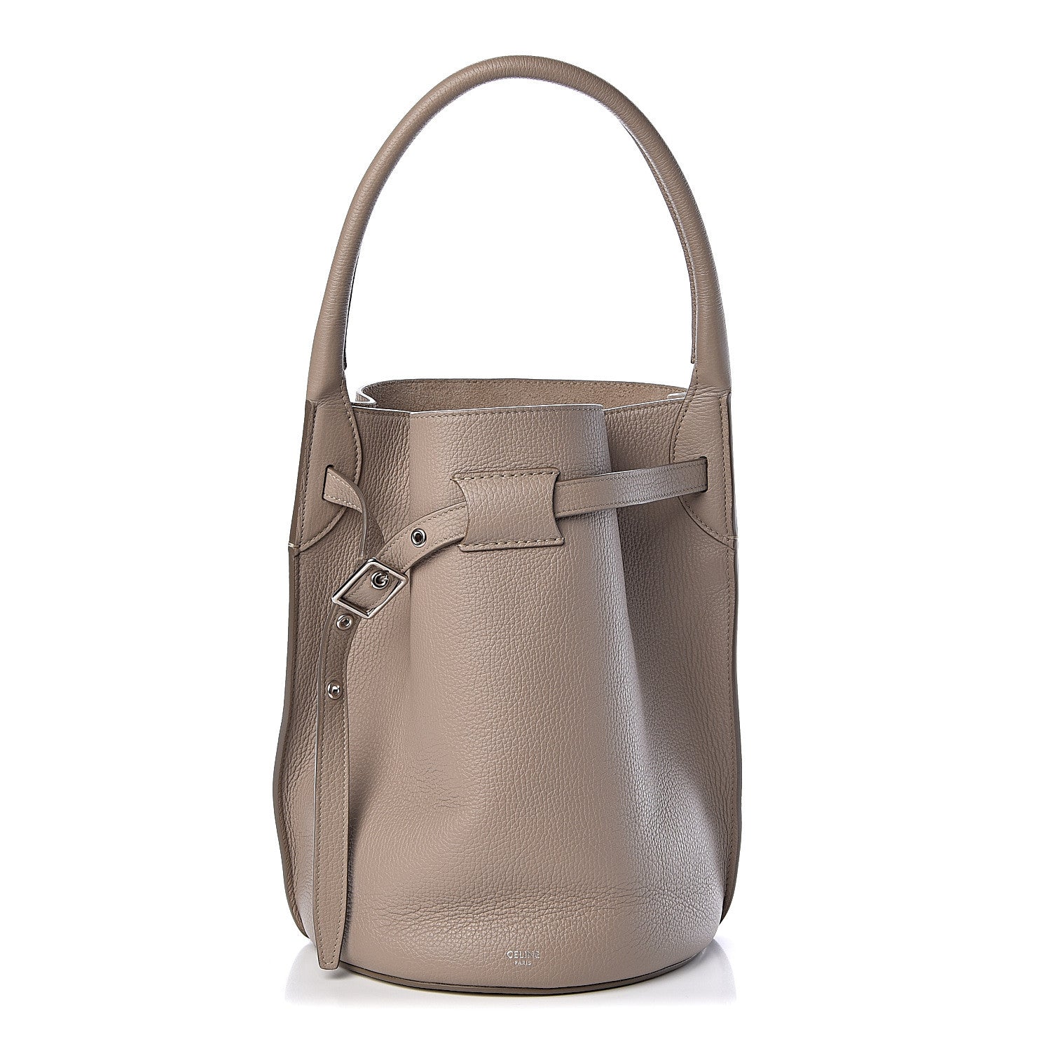 Celine Supple Grained Calfskin Big Bag Bucket Light Taupe 1 of 10
