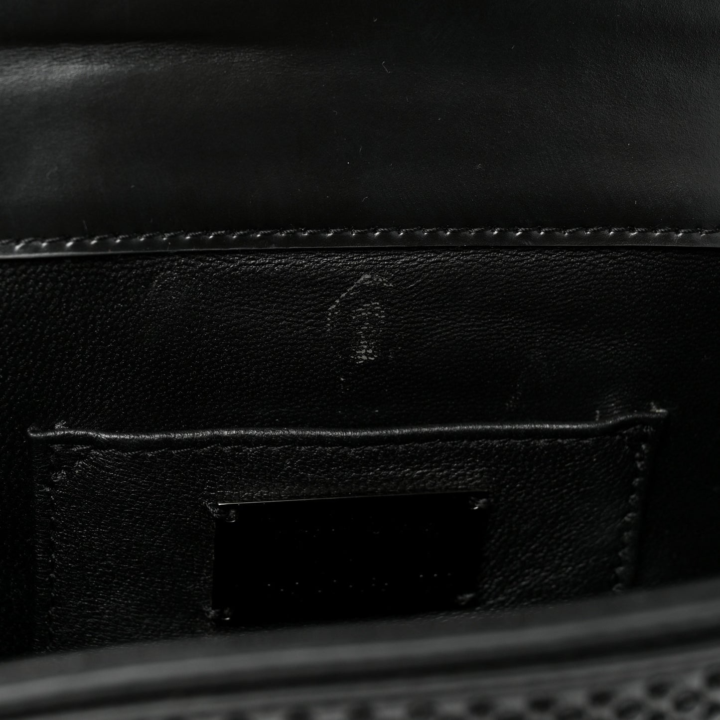 X NICHOLAS KIRKWOOD Calfskin Studded Serpenti Forever Crossbody Black