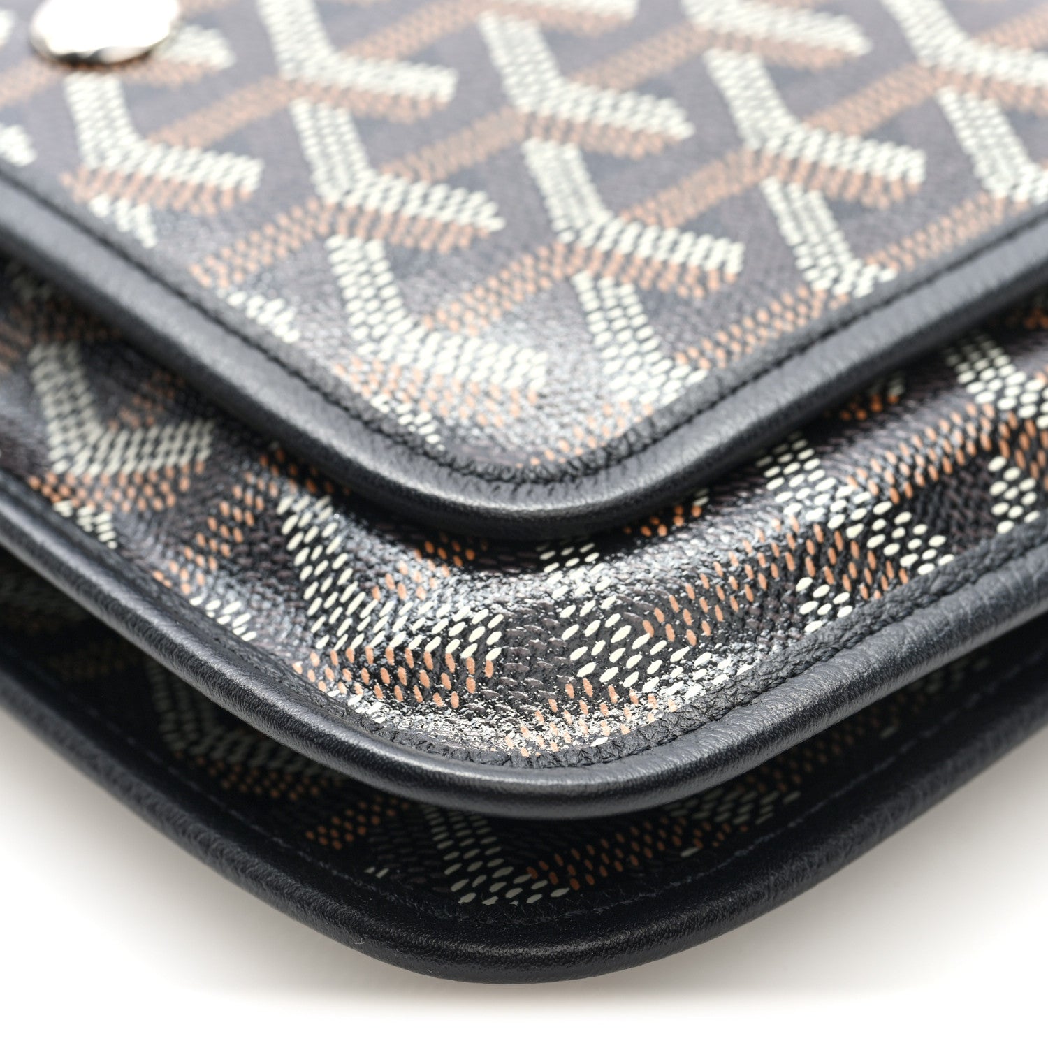 Goyard Goyardine Plumet Wallet Clutch Black 16 of 17