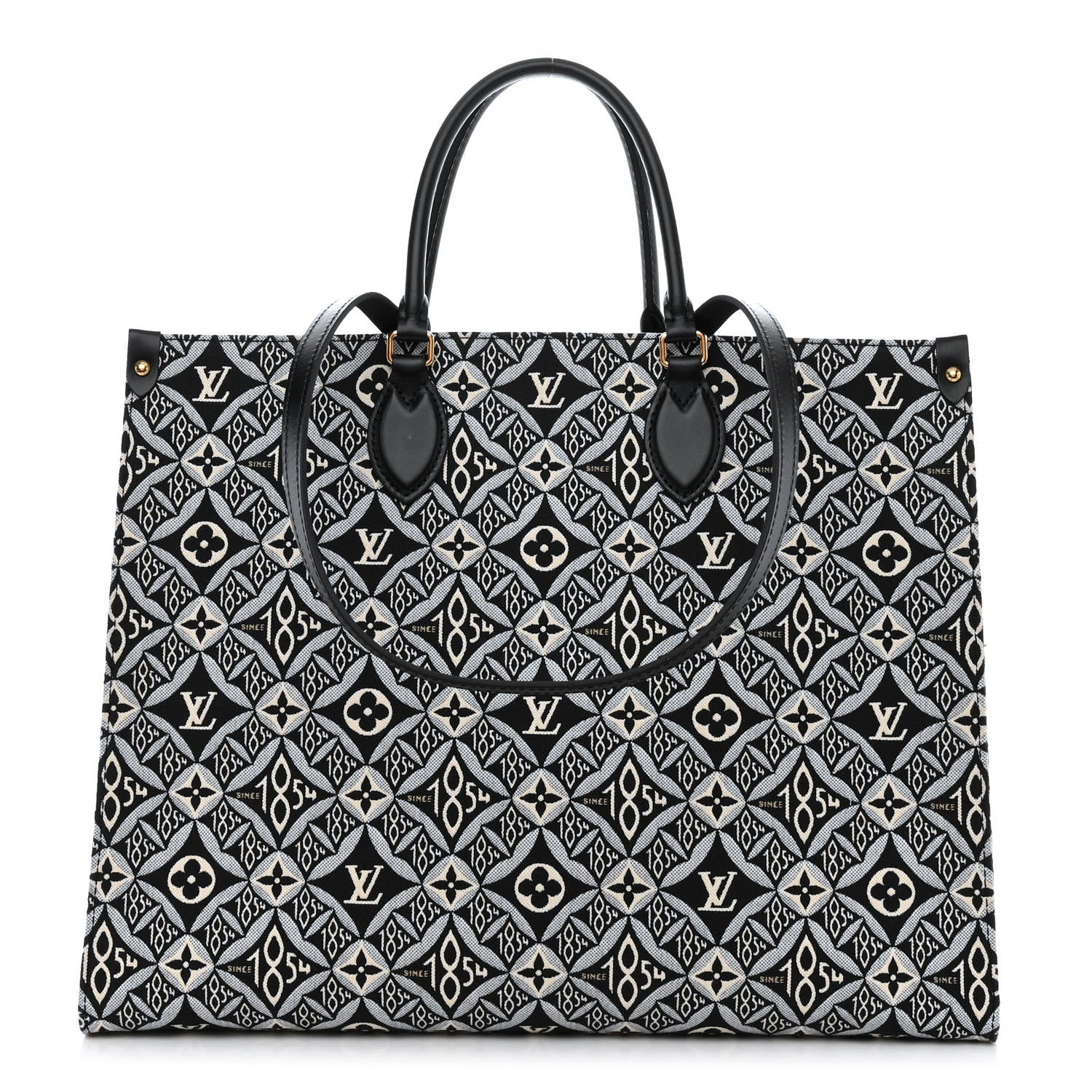 Louis Vuitton Jacquard Since 1854 Onthego GM Grey 1 of 10