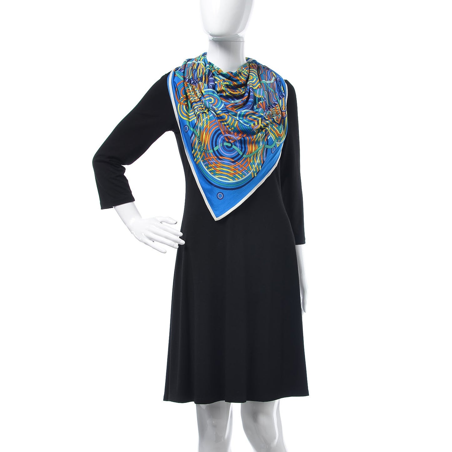 Summer Twill Silk La Fabrique des Rubans Scarf 90