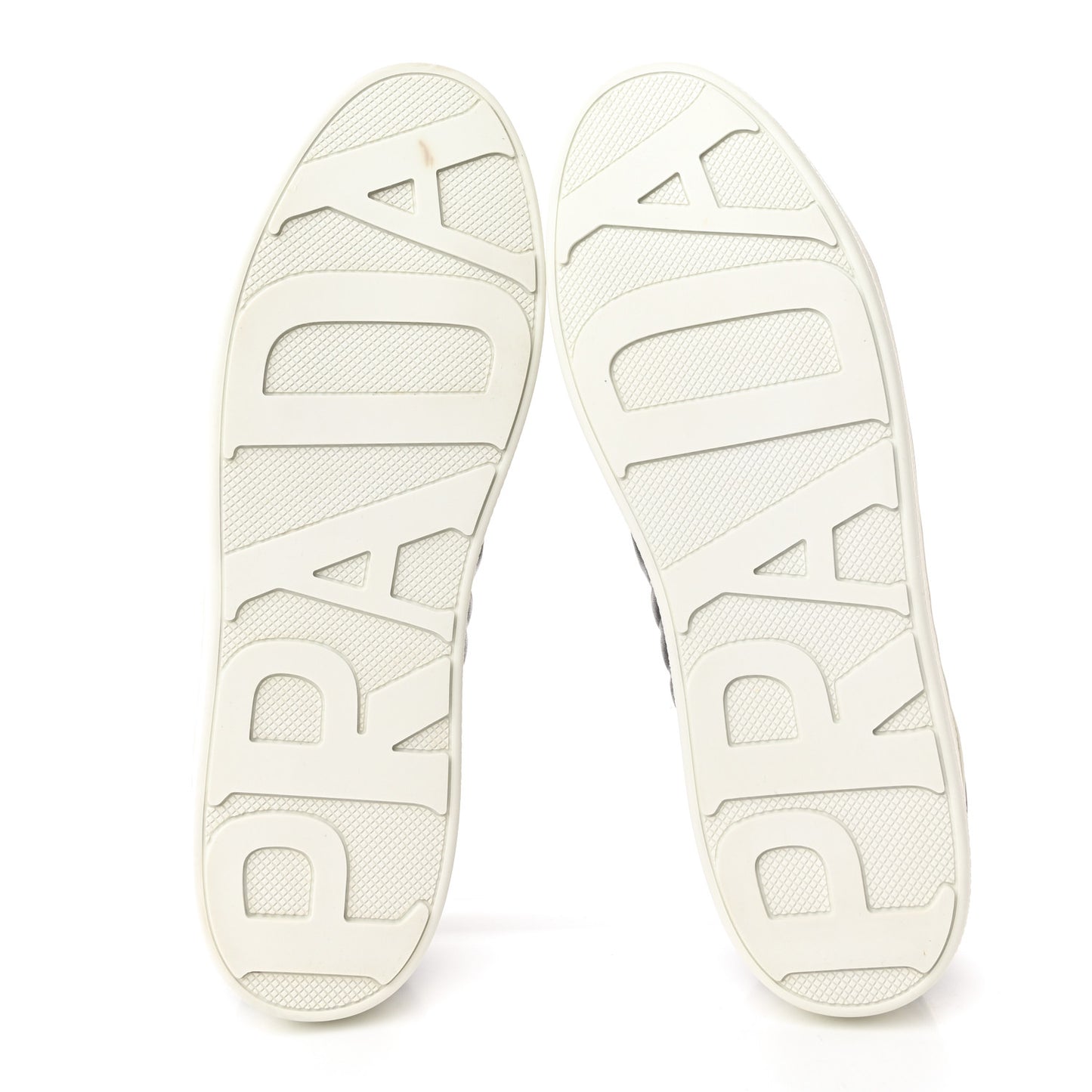 Nappa Logo Embossed Womens Low Top Sneakers 39.5 Black White