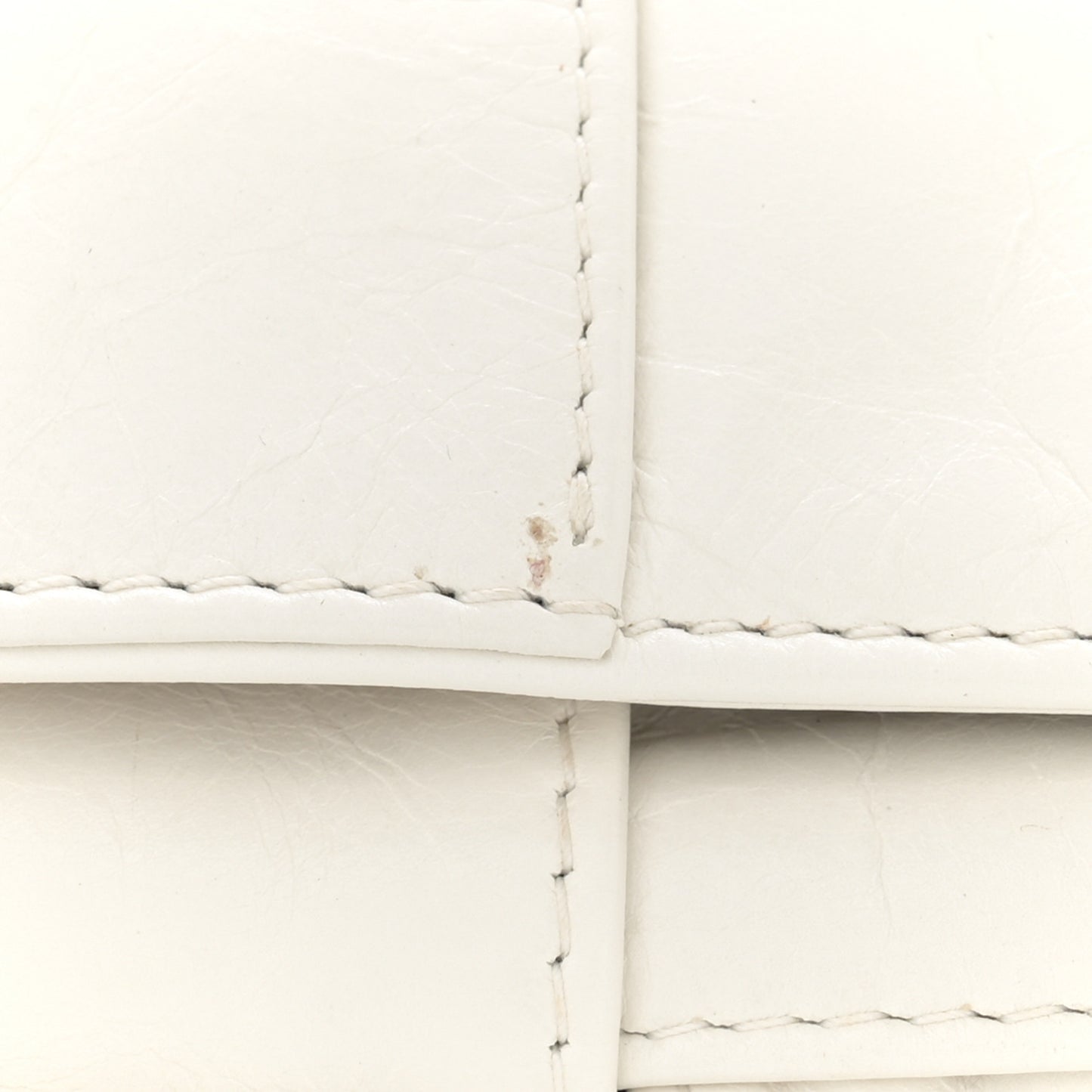 Paper Calfskin Maxi Intrecciato Mini Arco Slouch Plaster