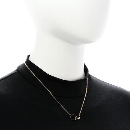 Cartier 18K Yellow Gold Interlocking LOVE Necklace 2 of 5