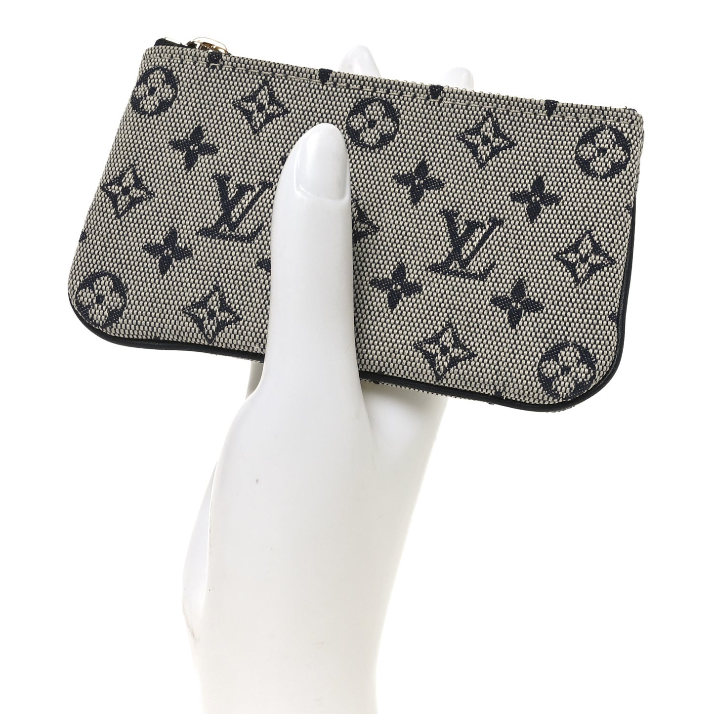 Mini Lin Key Pouch Blue